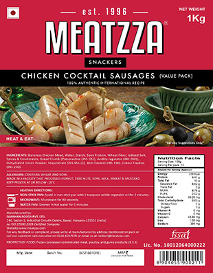 Chicken Cocktail Sausages